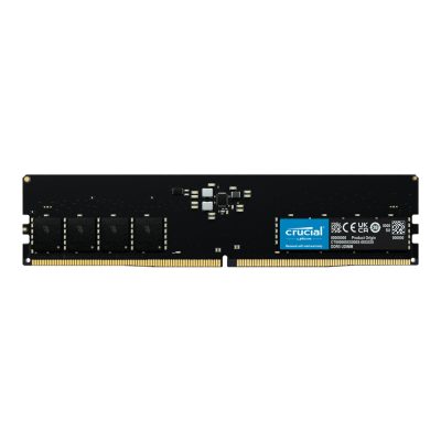 رم کامپیوتر DDR5 تک کاناله 4800 مگاهرتز CL40 کروشیال مدل CT16G48C40U5 ظرفیت 16 گیگابایت
