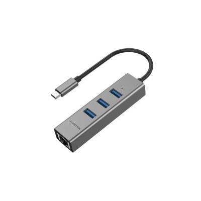 هاب 4 پورت USB-C لنشن مدل C23S